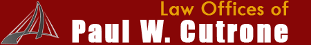 Logo, Law Offices of Paul W. Cutrone - Personal Injury Attorney
